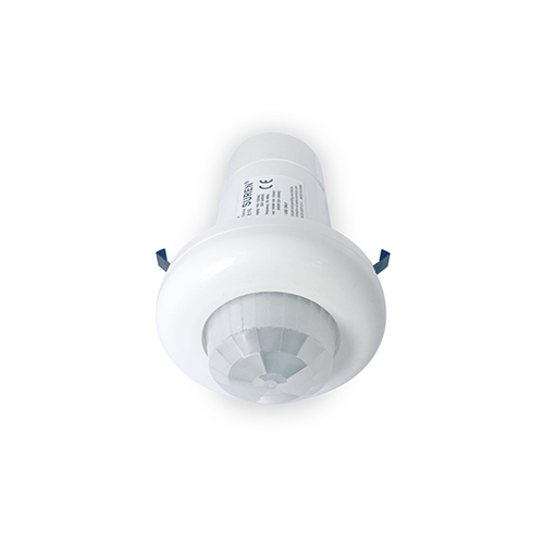 PIR Motion Sensor,Line Voltage,AC Power,Ceiling Mount,12m diameter